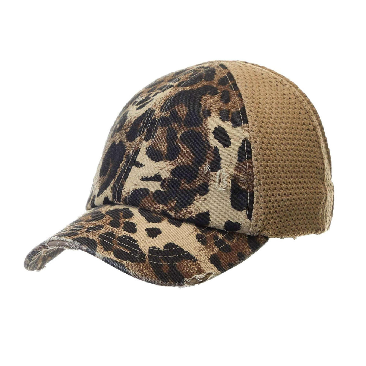 CC Leopard Women Hats Extremely Comfy Fit Ponytail Cap - Truly Contagious