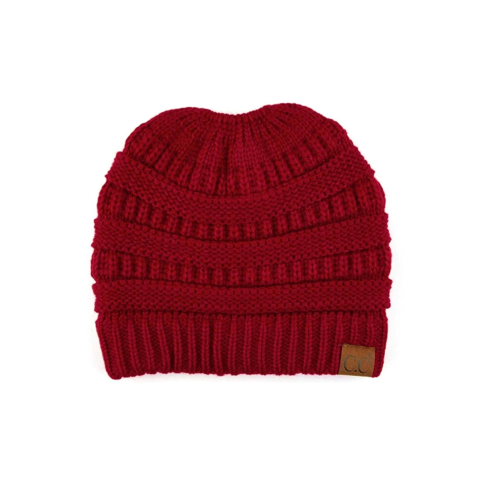 CC Messy Bun Adults and Kids Ponytail Beanies Hats - Truly Contagious