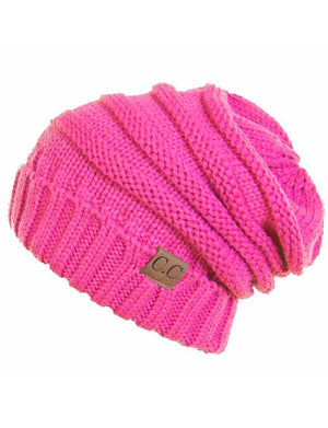 CC Minimalist Slouch Beanies Hats - Truly Contagious