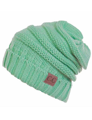 CC Minimalist Slouch Beanies Hats - Truly Contagious