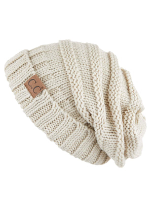 CC Minimalist Slouch Beanies Hats - Truly Contagious