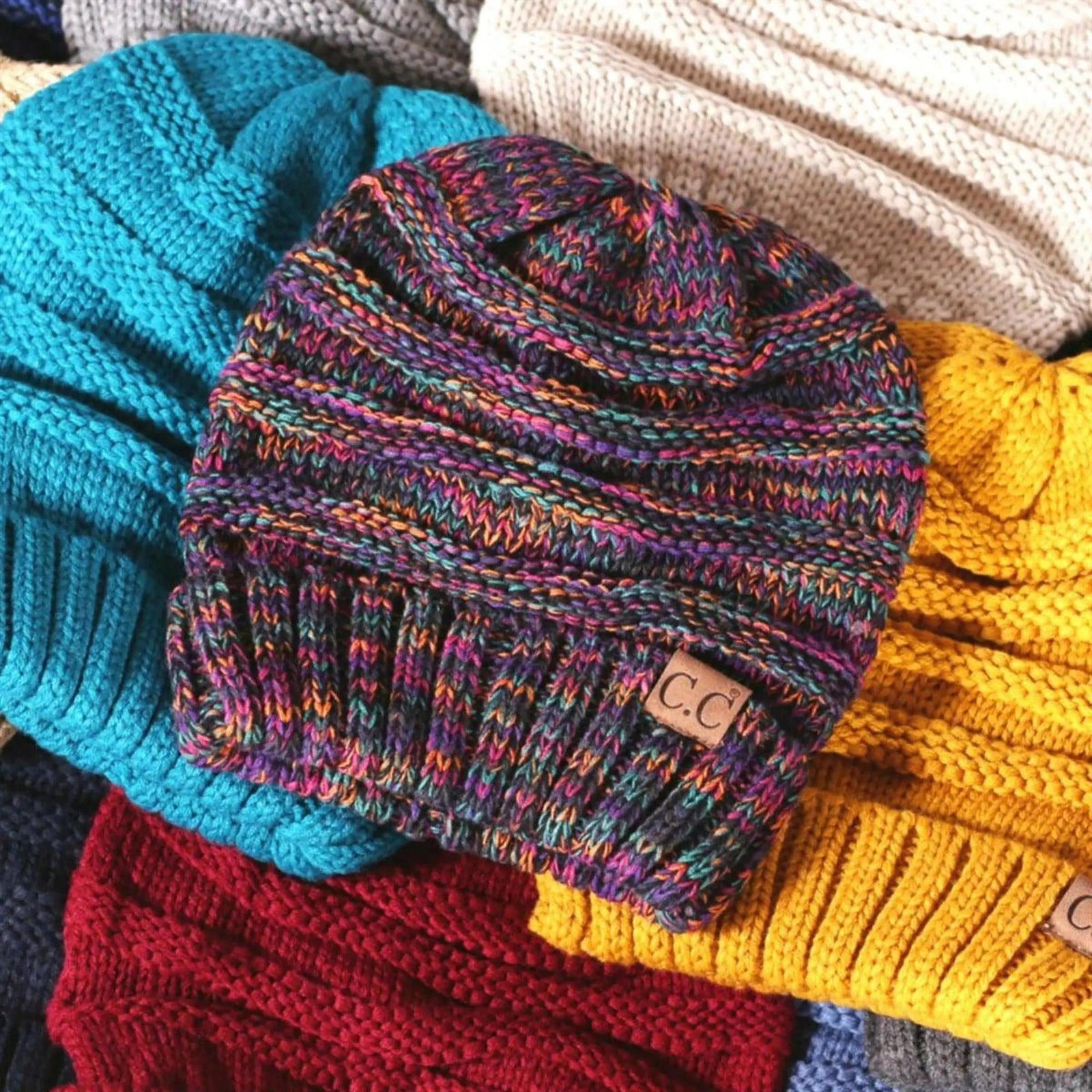 CC Minimalist Slouch Beanies Hats - Truly Contagious