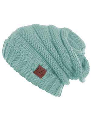 CC Minimalist Slouch Beanies Hats - Truly Contagious