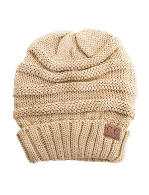 CC Minimalist Slouch Beanies Hats - Truly Contagious