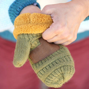 CC Mittens Color - Block - Truly Contagious