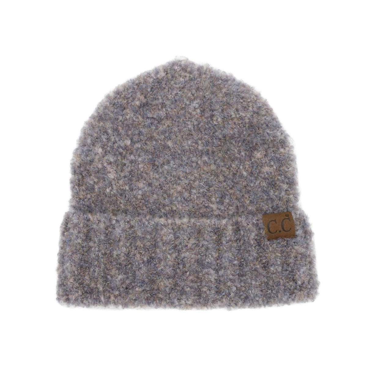 CC Mixed Boucle Cuff Beanie - Truly Contagious