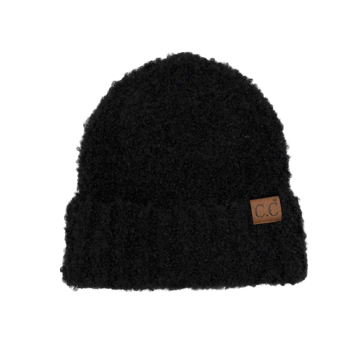 CC Mixed Boucle Cuff Beanie - Truly Contagious