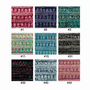 CC Multi - Color Lined Head Wrap - Truly Contagious