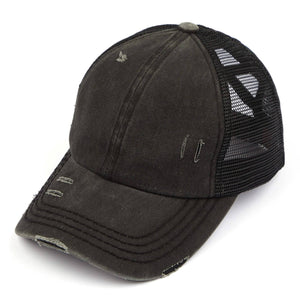 CC Multi - Level Criss Cross Kids and Adult Women's Baseball Ponytail Cap Hat - Truly Contagious