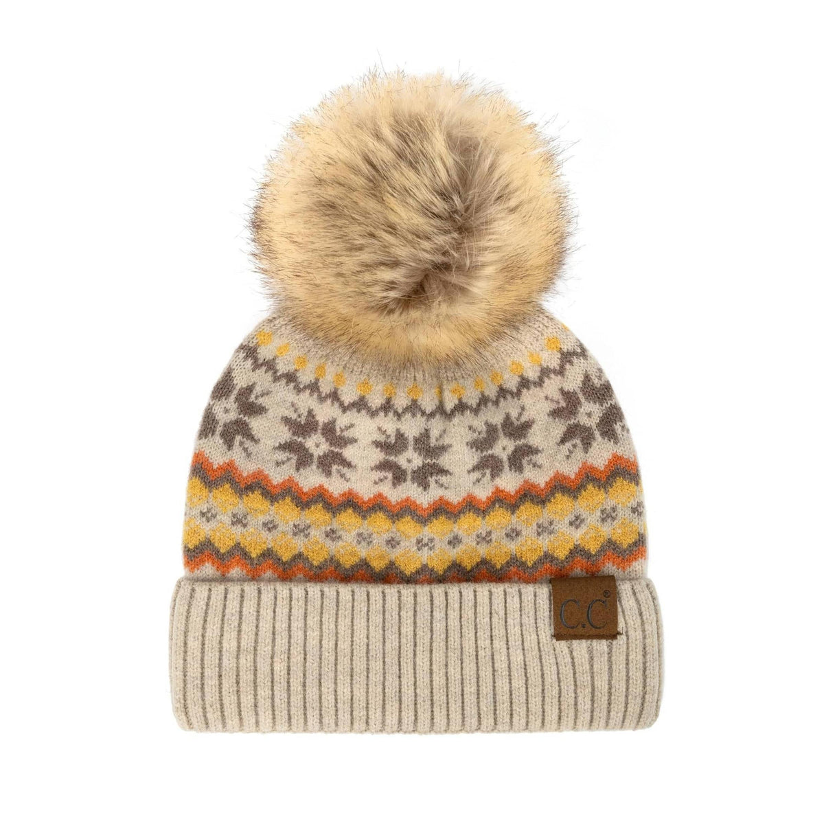 CC Nordic Fair Isle Beanie - Truly Contagious