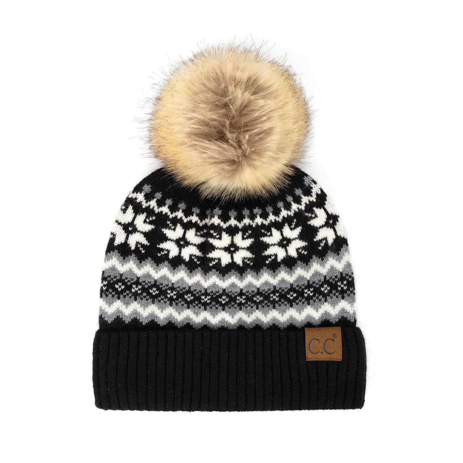 CC Nordic Fair Isle Beanie - Truly Contagious
