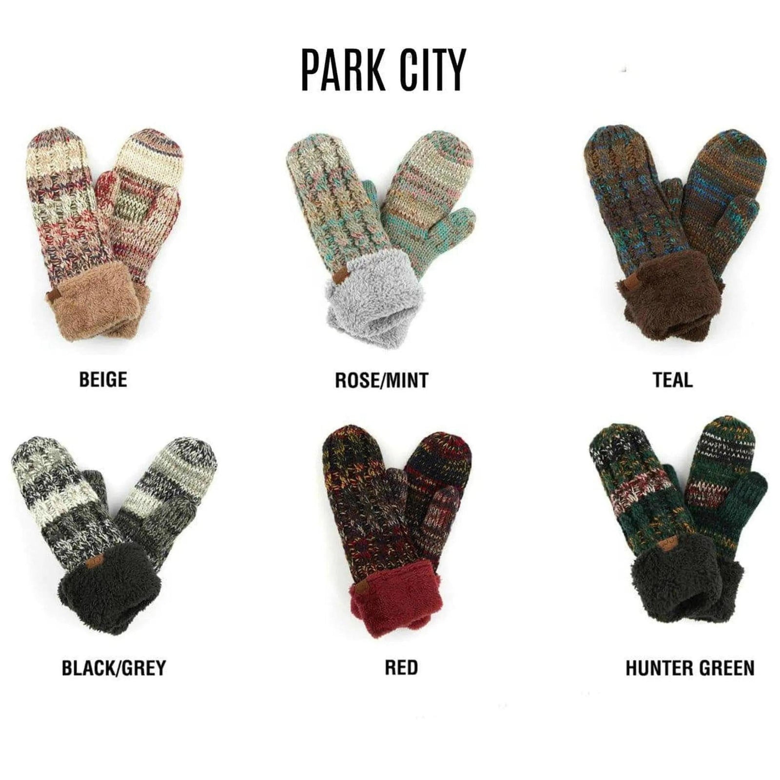 CC Park City Trending Mittens - Truly Contagious