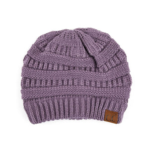 CC Popular Lined Cable Knit Skully Beanies Hats - Truly Contagious