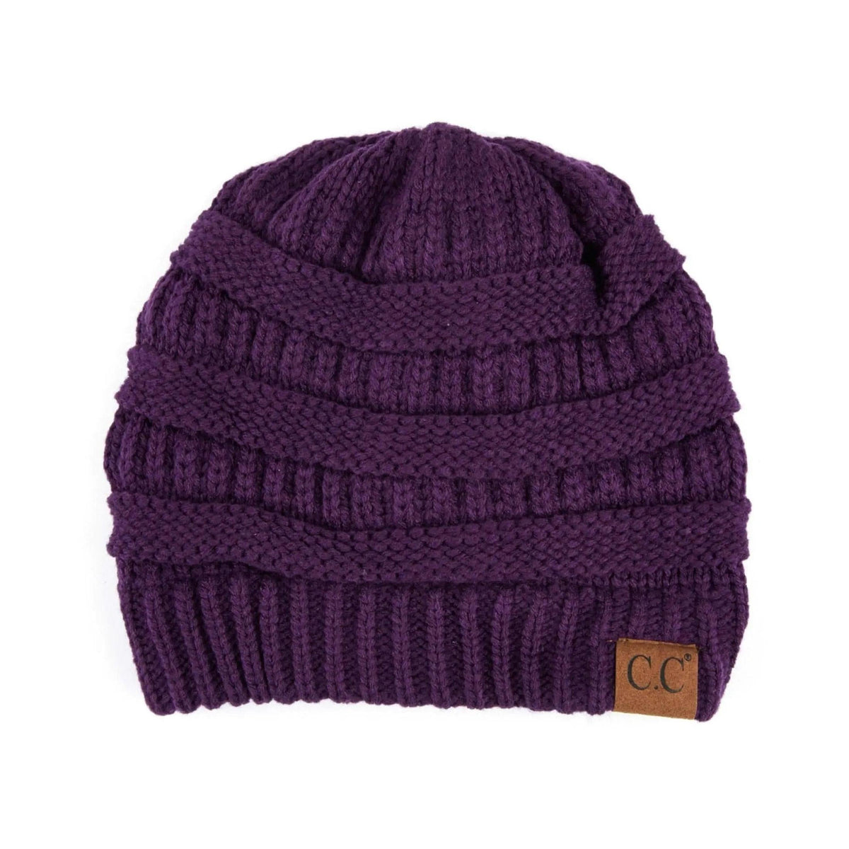 CC Popular Lined Cable Knit Skully Beanies Hats - Truly Contagious