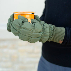 CC Quilted Mittens - Truly Contagious