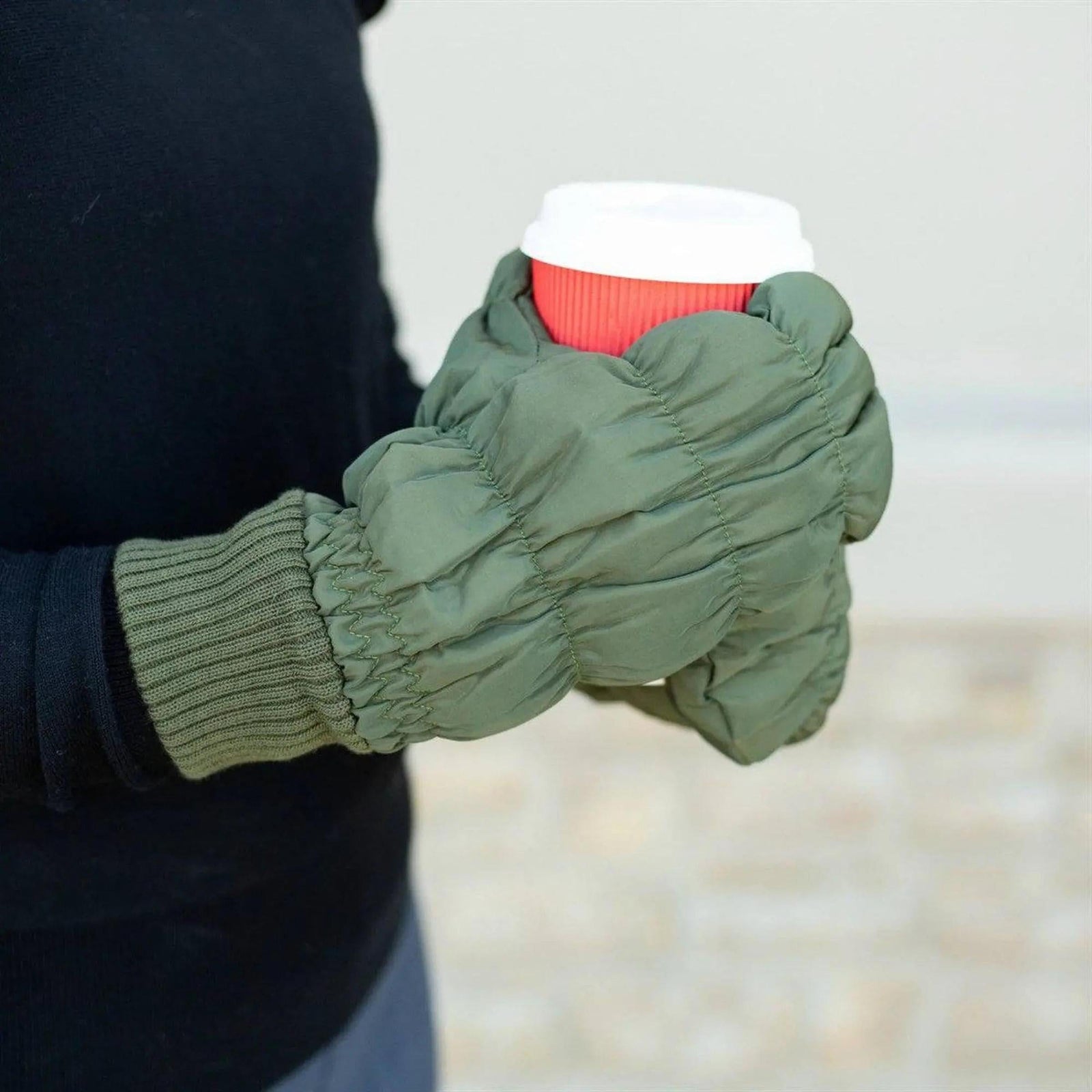 CC Quilted Mittens - Truly Contagious