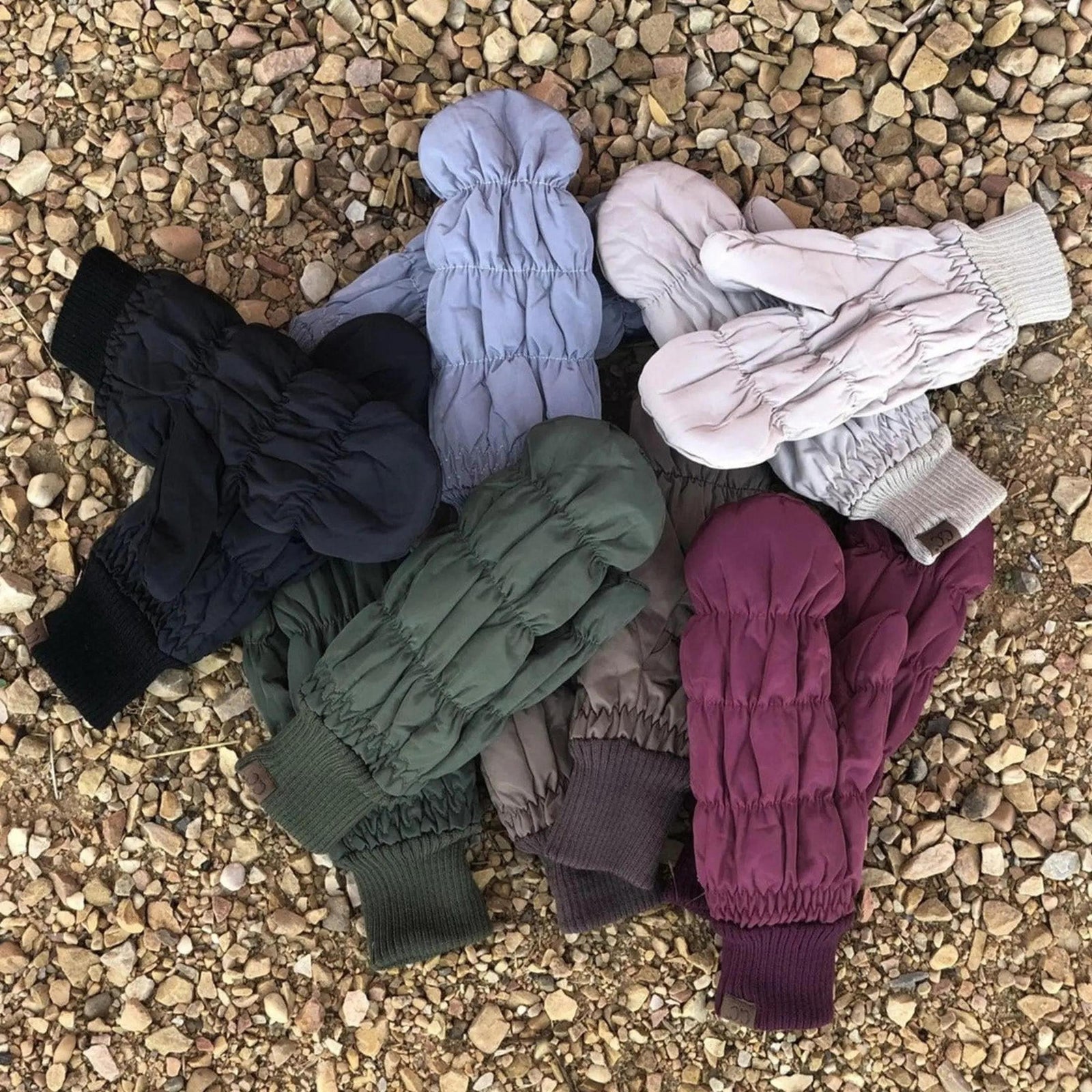 CC Quilted Mittens - Truly Contagious