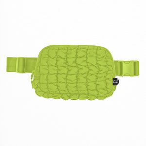 CC Quilted Puffer Belt Bag Fanny Pack - Truly Contagious