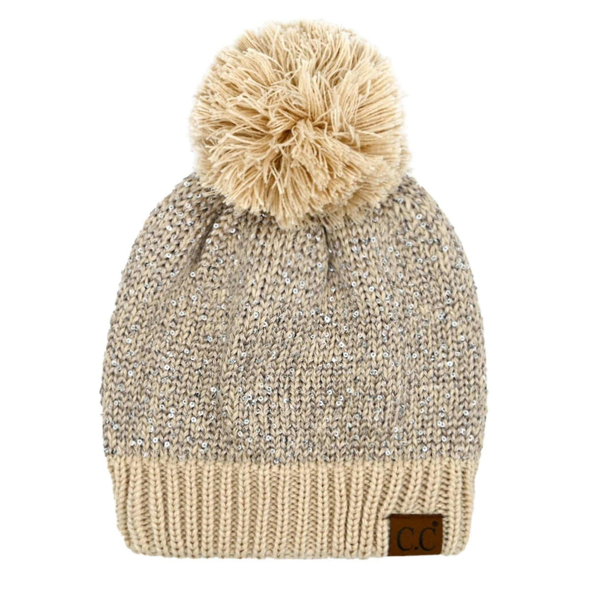 CC Sequin Pom Beanie - Truly Contagious