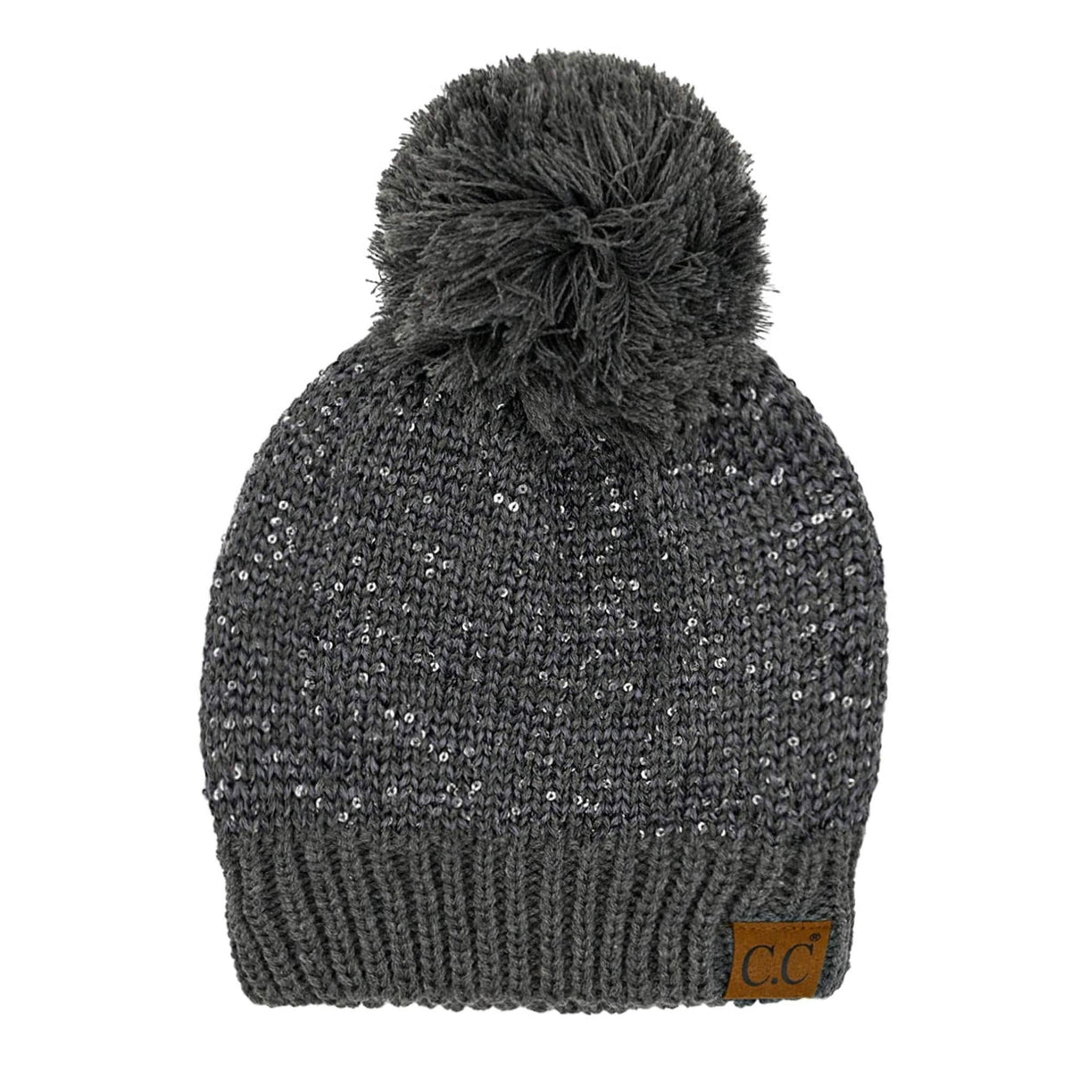 CC Sequin Pom Beanie - Truly Contagious