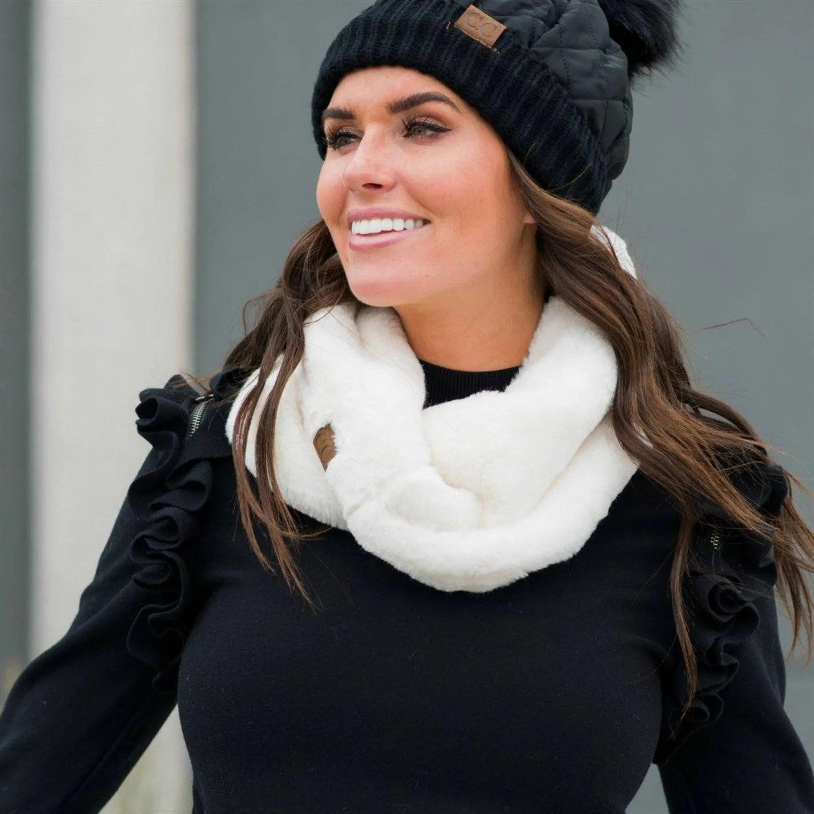 CC Sherpa Scarf - Truly Contagious