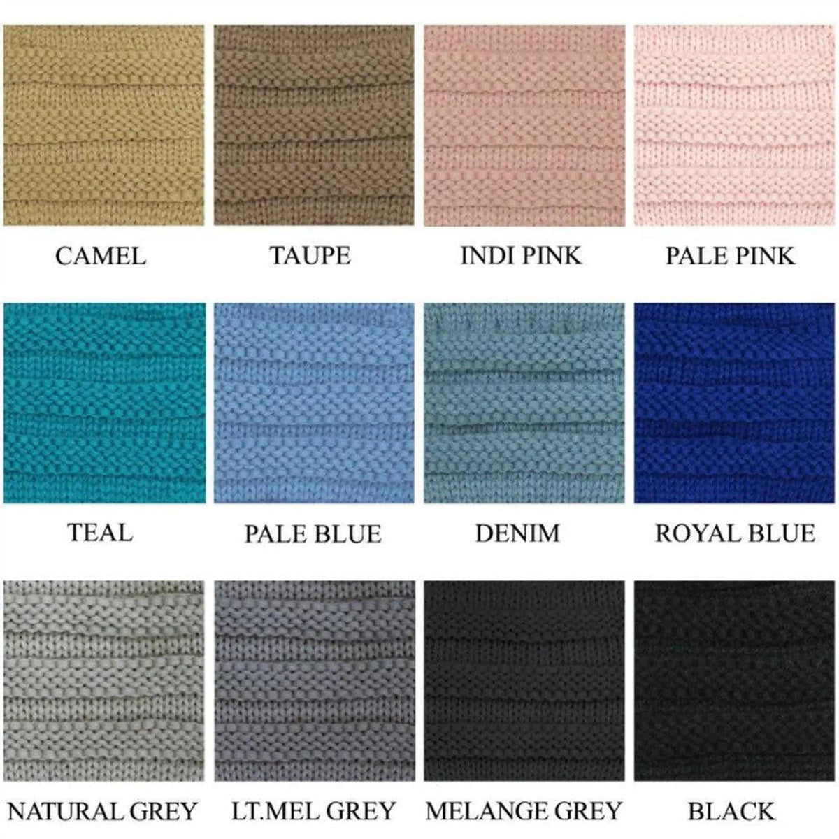 CC Slouchy Yarn Pom Beanie - Truly Contagious