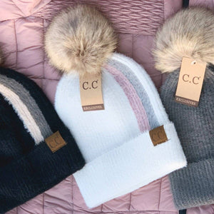 CC Sport Stripe Beanie - Truly Contagious