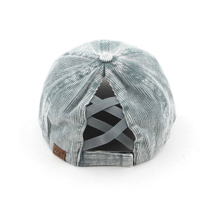 CC Stone - Washed Corduroy Cap - Truly Contagious