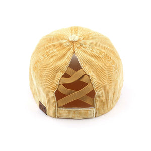 CC Stone - Washed Corduroy Cap - Truly Contagious
