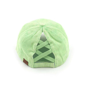 CC Stone - Washed Corduroy Cap - Truly Contagious