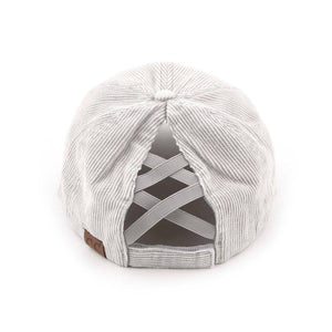 CC Stone - Washed Corduroy Cap - Truly Contagious