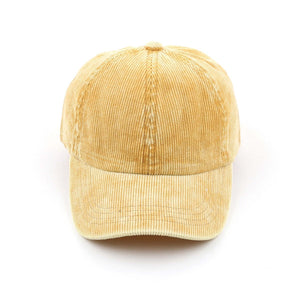 CC Stone - Washed Corduroy Cap - Truly Contagious