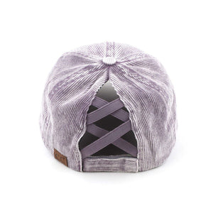 CC Stone - Washed Corduroy Cap - Truly Contagious