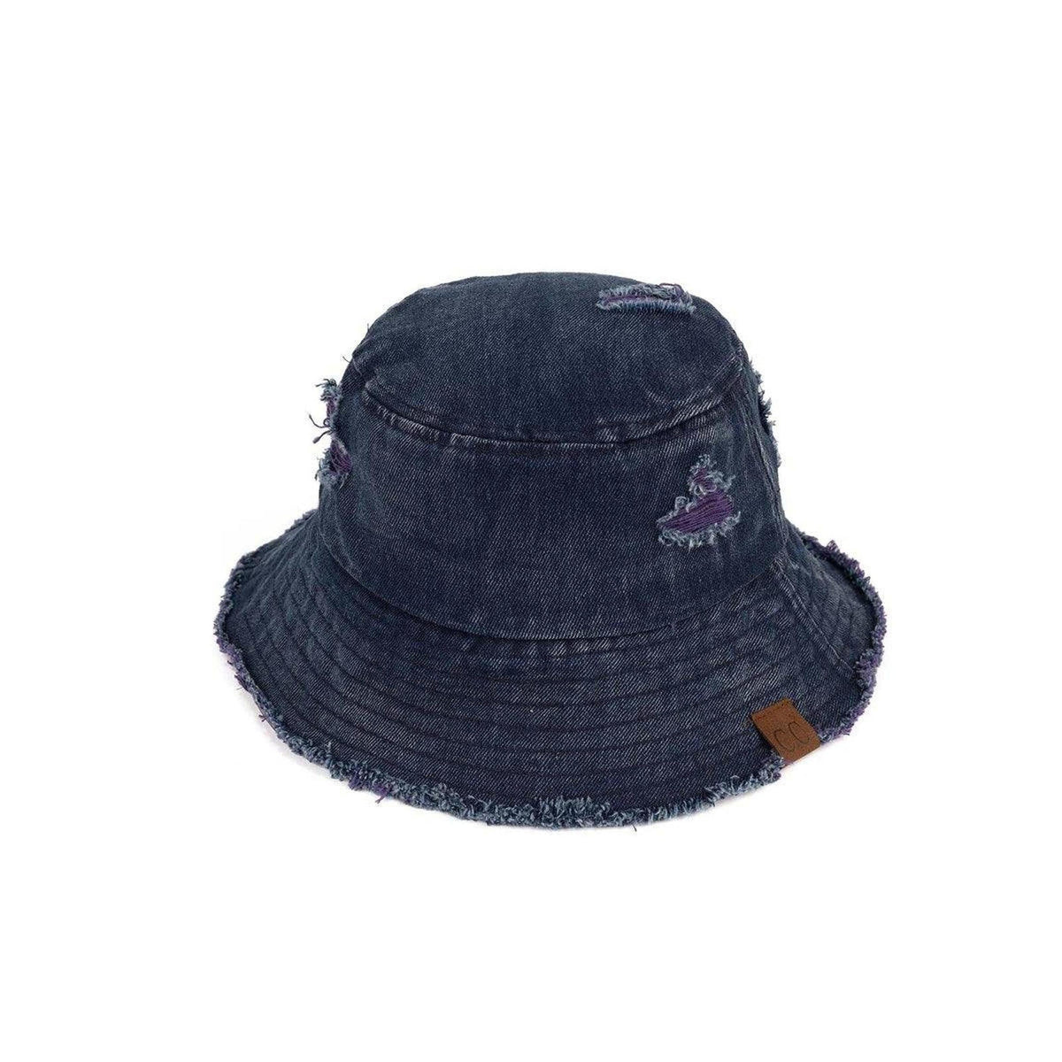 CC Stone Washed Denim Bucket - Truly Contagious