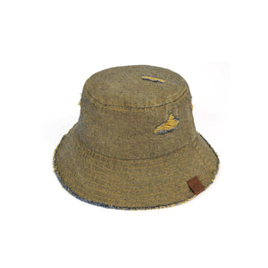 CC Stone Washed Denim Bucket - Truly Contagious