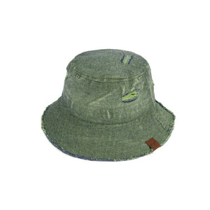 CC Stone Washed Denim Bucket - Truly Contagious