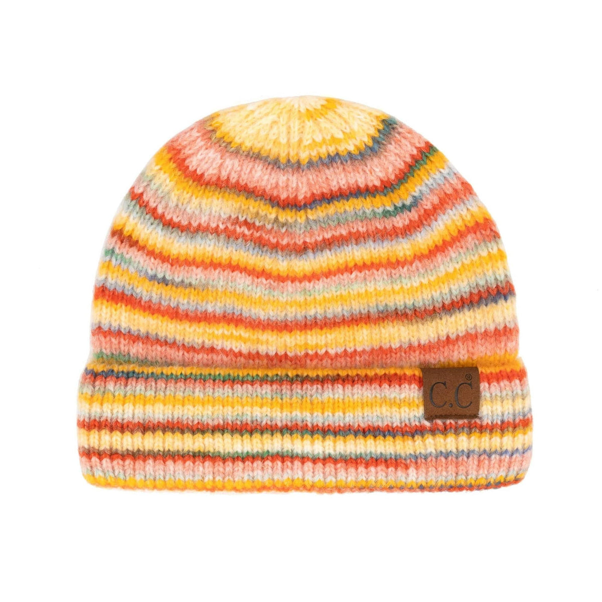 CC Stripe Color Block Beanie - Truly Contagious
