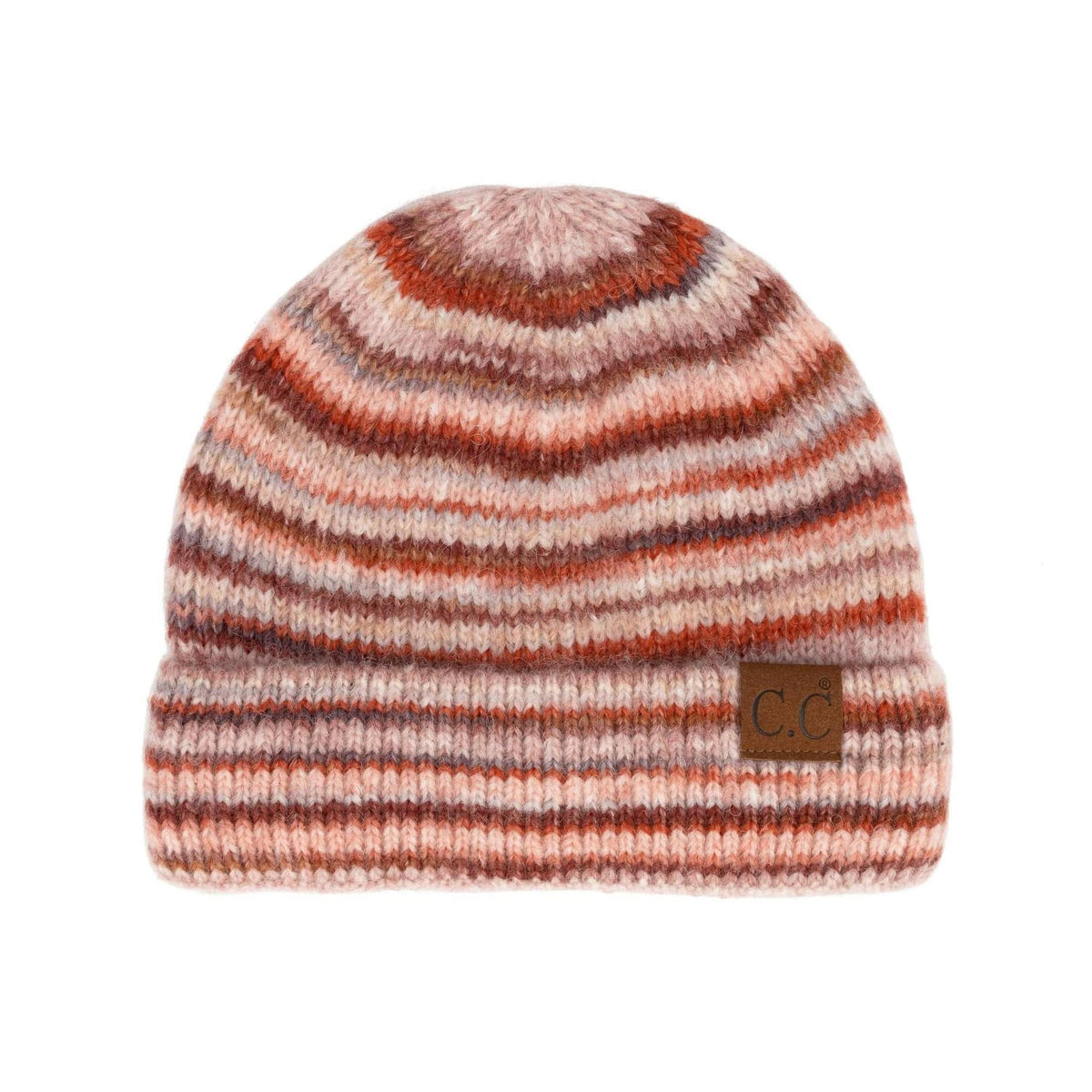 CC Stripe Color Block Beanie - Truly Contagious