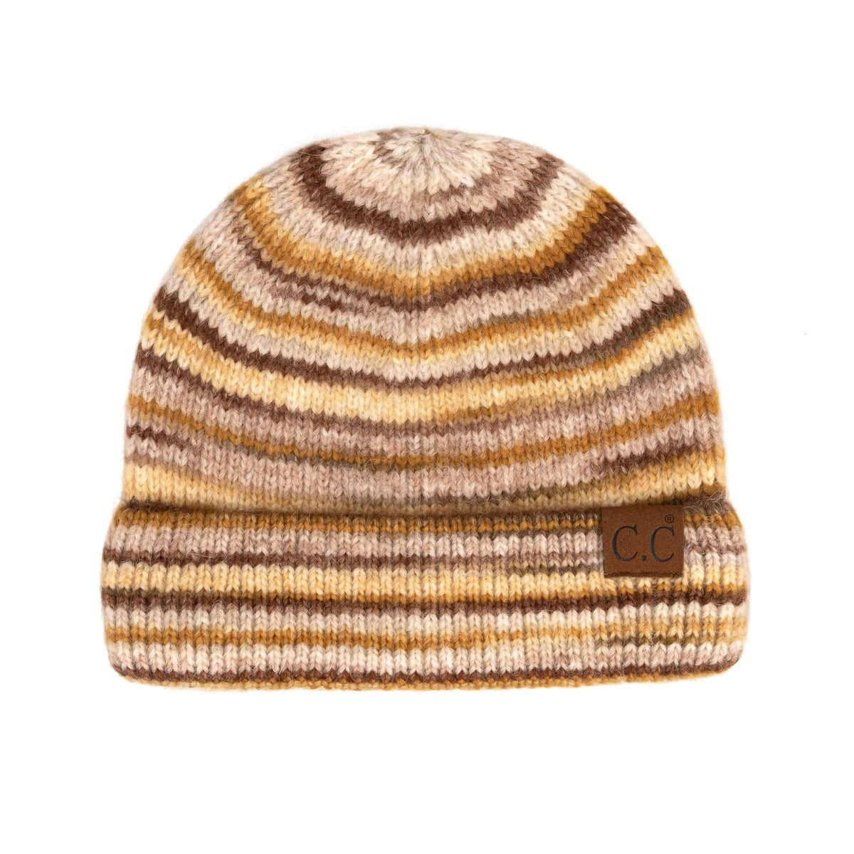 CC Stripe Color Block Beanie - Truly Contagious