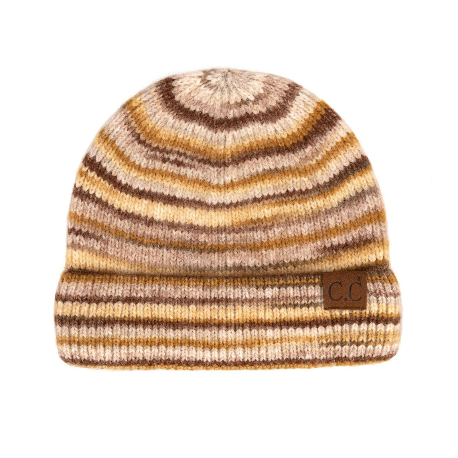 CC Stripe Color Block Beanie - Truly Contagious
