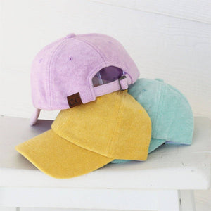 CC Terry Cloth Women Baseball Trucker Cap Low Ponytail Hat - Truly Contagious