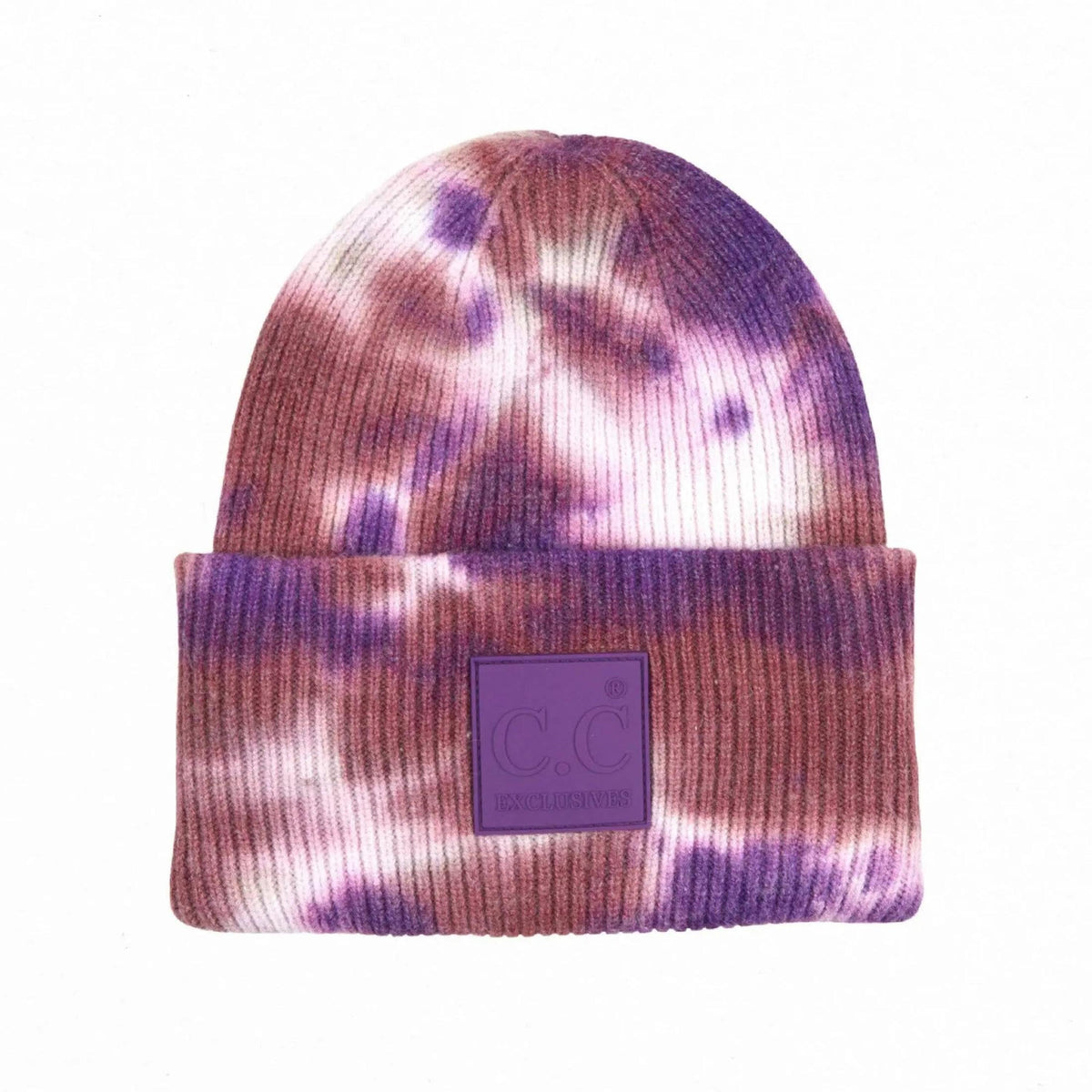 CC Tie Dye Adult Kid and Baby Winter Beanies Hats - Truly Contagious