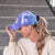 CC Tie - Dye Pony Cap | Criss - Cross Elastic - Truly Contagious