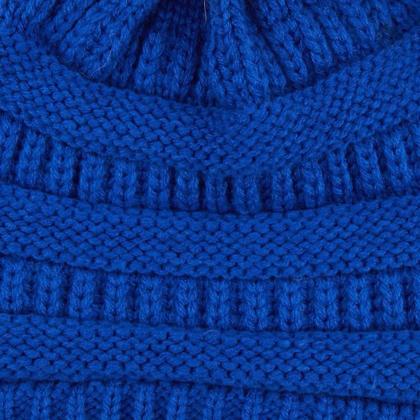 CC Trending Pom School Spirit Colors Beanies Hats - Truly Contagious