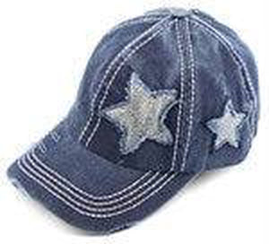 CC Trending Star Messy Bun Pony Cap Women, Teens and Kids Trucker Hats - Truly Contagious