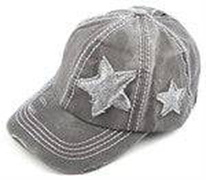 CC Trending Star Messy Bun Pony Cap Women, Teens and Kids Trucker Hats - Truly Contagious