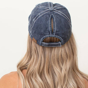 CC Trending Star Messy Bun Pony Cap Women, Teens and Kids Trucker Hats - Truly Contagious