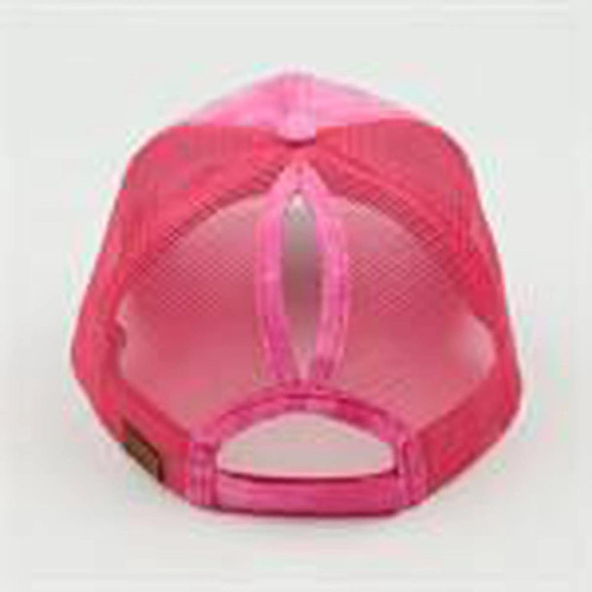 CC Watercolor Messy Bun Pony Cap Women, Teens and Kids Trucker Hats - Truly Contagious