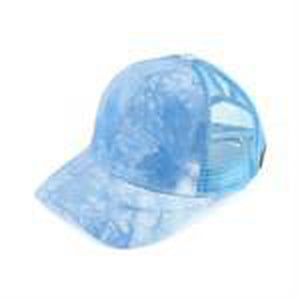 CC Watercolor Messy Bun Pony Cap Women, Teens and Kids Trucker Hats - Truly Contagious
