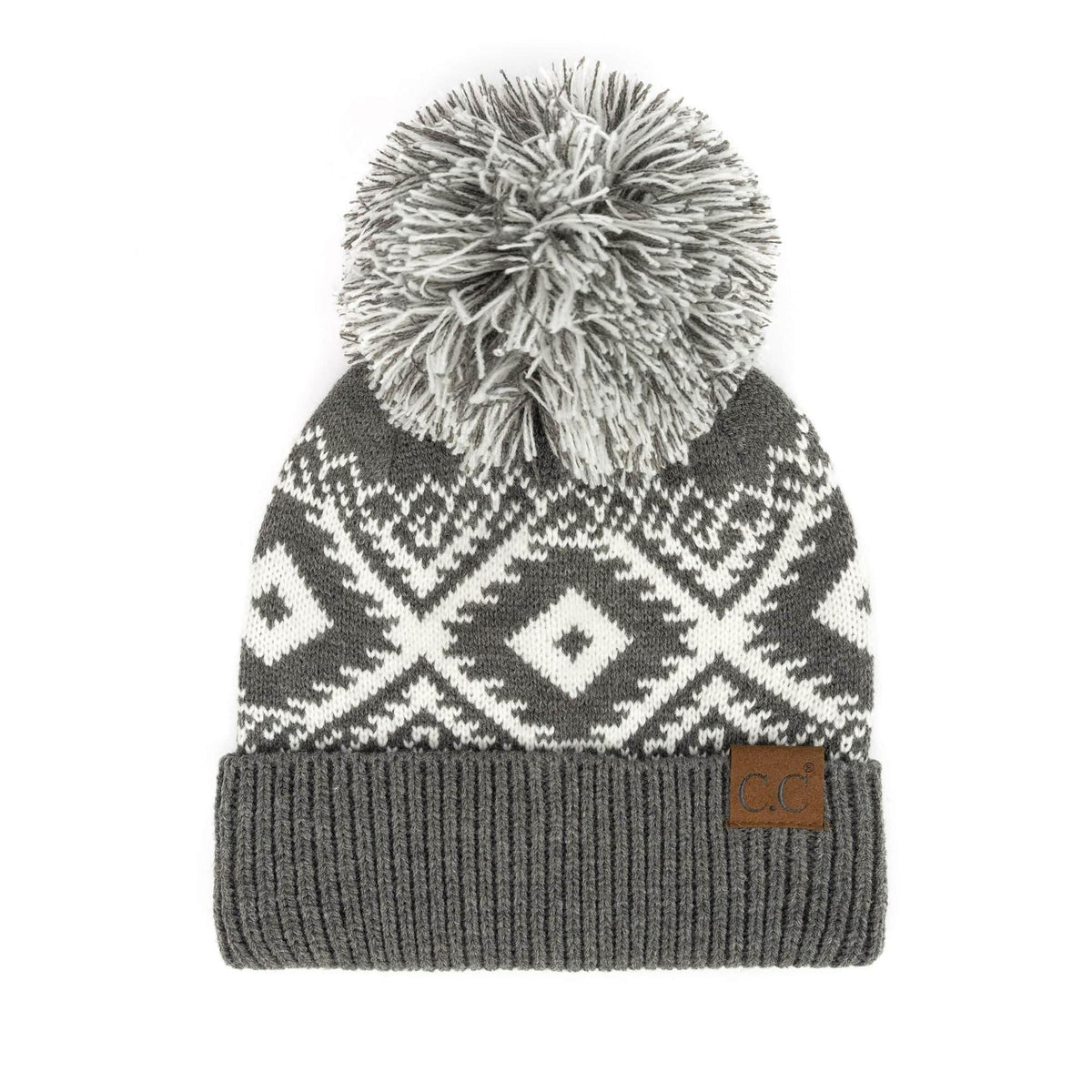 CC Western Print Beanie - Truly Contagious